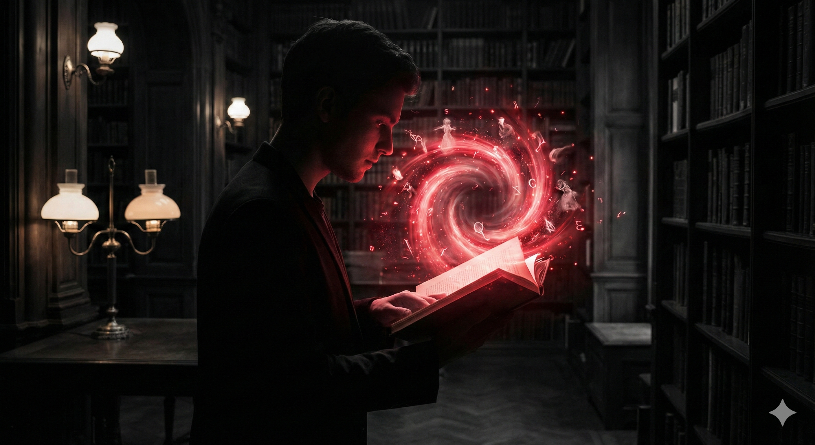 Library background